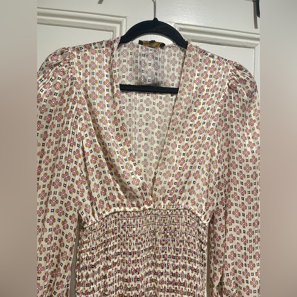 Maje dress, size 34, light pink/ diff colors. Bought for $535 selling for $250 - Picture 4 of 6